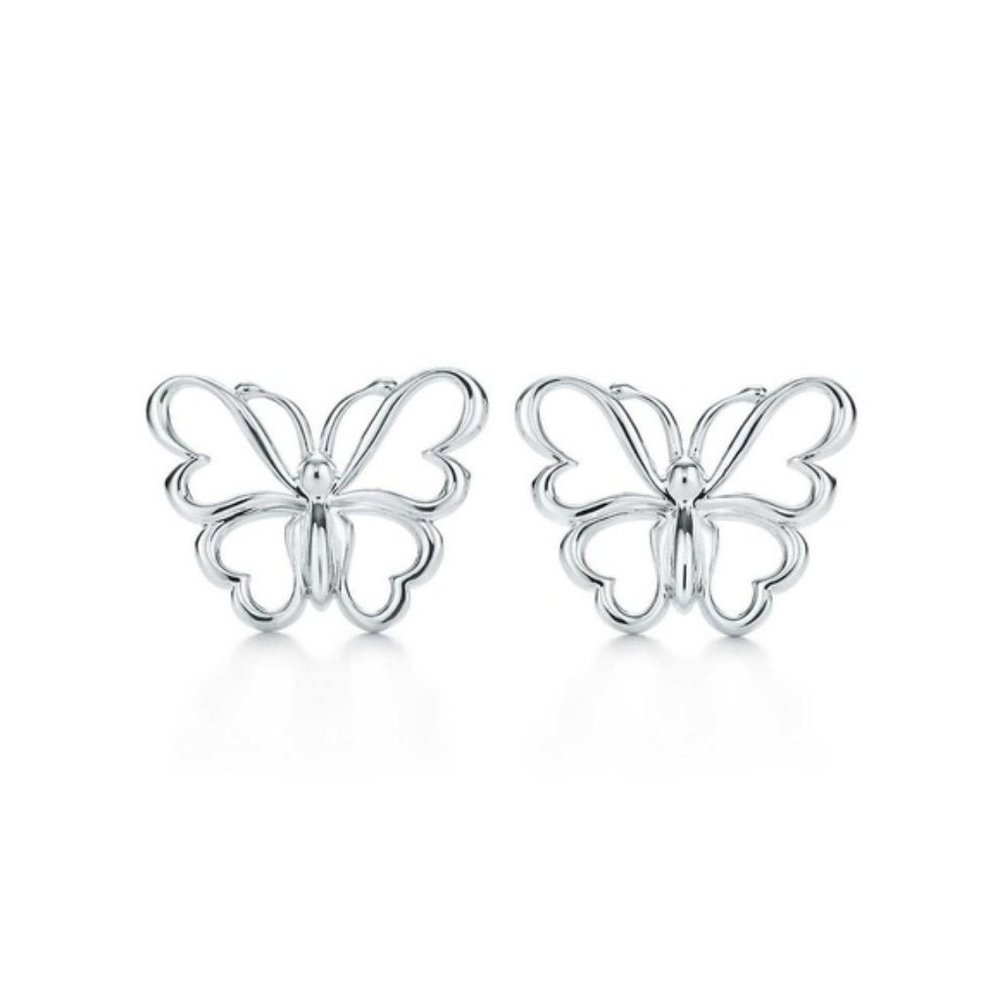 Authentic Tiffany & Co. Butterfly Earrings